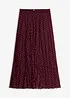 Gonna in chiffon con effetto stropicciato, bonprix