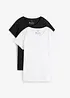 Maglia con scollo rotondo (pacco da 5), bonprix