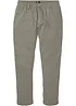 Pantaloni chino regular fit in fresco misto lino, straight, bonprix