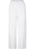 Pantaloni cropped in jersey di misto viscosa fluente, bonprix