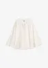 Blusa in cotone con maniche ampie, bonprix