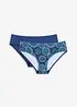 Slip per bikini (pacco da 2), bonprix