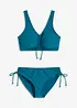 Bikini a bustier con laccetti (set 2 pezzi), bonprix