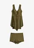 Tankini lungo con spalline larghe (set 2 pezzi), bonprix