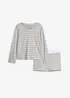 Pigiama con pantaloncini, bonprix