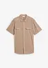 Camicia a maniche corte in puro cotone, bonprix