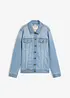Giacca di jeans elasticizzata basic, bonprix