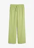 Pantaloni a palazzo in misto lino e viscosa leggero, bonprix