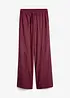 Pantaloni a palazzo in misto lino e viscosa leggero, bonprix