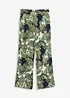Pantaloni fantasia in viscosa fluida, bonprix