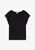 Maglia in puro cotone con dettagli decorativi, bonprix