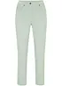 Pantaloni cropped in misto cotone elasticizzato, bonprix