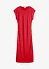 Abito midi arricciato in vita, bonprix