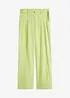 Pantaloni a palazzo in misto lino leggero, bonprix