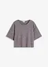 T-shirt boxy cropped, bonprix