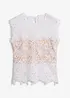 Top in pizzo, bonprix