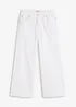 Pantaloni culotte in misto cotone elasticizzato, bonprix