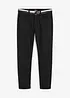 Pantaloni elasticizzati con cintura regular fit, straight, bonprix