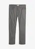 Pantaloni regular fit in twill di puro cotone, straight, bonprix