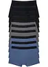 Boxer aderenti con cotone (pacco da 10), bonprix