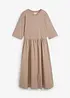 Abito midi in puro cotone, bonprix