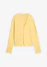 Cardigan in filato fine misto seta, bonprix