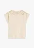Maglia con dettagli in pizzo, bonprix