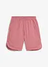 Shorts ampi in felpa di misto cotone, bonprix