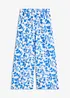 Pantaloni culotte in misto viscosa fluido, bonprix
