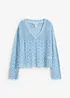 Maglione leggero traforato, bonprix
