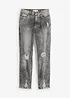 Mom jeans con effetto sdrucito, bonprix