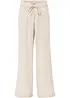 Pantaloni a palazzo in misto lino, bonprix