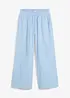 Pantaloni culotte in mussola di cotone, bonprix