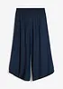 Pantaloni culotte al polpaccio in viscosa morbida, bonprix