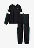 Tuta sportiva in puro cotone biologico, bonprix
