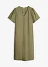 Abito midi in tessuto di cotone biologico, bonprix