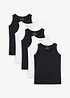 Top lungo in puro cotone (pacco da 5), bonprix