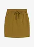 Gonna elasticizzata in cotone biologico, bonprix