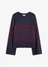 Maglione con righe a contrasto, bonprix