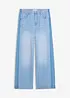 Jeans wide leg, vita alta, bonprix