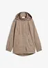 Parka da mezza stagione in cotone con cappuccio in fantasia, bonprix