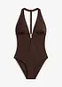 Costume intero con scollatura profonda a V, bonprix