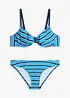 Bikini con ferretto e spalline regolabili (set 2 pezzi), bonprix