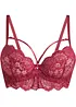 Reggiseno con coppe preformate e fettucce staccabili, bonprix