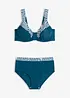Bikini minimizer con spalline imbottite (set 2 pezzi), bonprix