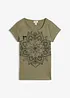 T-shirt in filato fiammato, bonprix