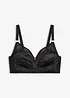 Bralette senza ferretto con pizzo delicato, bonprix