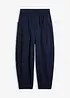 Pantaloni in twill di misto cotone elasticizzato, bonprix