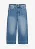 Jeans culotte cropped elasticizzati ultra morbidi, bonprix