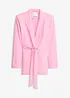 Blazer con cintura da annodare, bonprix